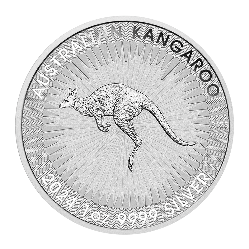 Image pour Pièce d’argent de 1 oz, Australie – Kangourou (2024) à partir de Métaux précieux TD